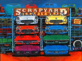 Scrapyard Survivors Corvettes by Darryl McKenzie - $39.95