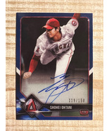 Shohei Ohtani 2018 Blue Rookie Autopgraph Facsimile RP Card - $3.00