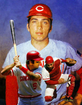 Johnny Bench Catcher Cincinnati Reds MLB Baseball Stadium Art Print 11x14-48x36 - £20.14 GBP+