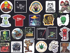 132 individual weed theme 420 Vinyl Sticker Decals F 6 Sticker Pack - $34.60