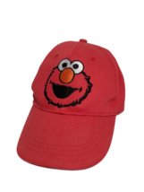 Sesame Street Child&#39;s Hat, Red Curved Brim, Adjustable Size, Baseball Style - £6.52 GBP