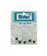 6 Pack Sew-on Wiggly Eyes - $7.55