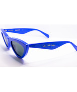 Celine CL 400191 92N Shiny Blue / Gray Sunglasses 400191 92N 56mm - £249.06 GBP