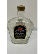 Crown Royal Black EMPTY 750ml Bottle - $12.82