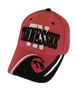 Tennessee Men&#39;s Wave Pattern Adjustable Baseball Cap (Pink/Black) - £11.95 GBP