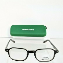 Brand New Authentic Converse Eyeglasses P001 UF Black Stripe 49mm Frame - £21.71 GBP