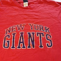 NFL New York Giants Reebok Gridiron Classic Men's Red T-Shirt Long Sleeve XL image 6