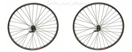 27.5 Alloy Front or Free Wheel 36 Spoke 14gBlack 3/8 Q.R/Axle Double Wal... - £59.94 GBP+