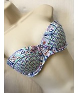 Victoria’s Secret Blue Paisley Print Push up Balconette Bikini top - £14.01 GBP