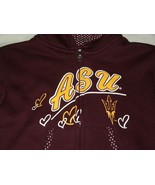 NCAA Toddler ASU Sun Devils Zippered Hooded Jacket Arizona State Size 2T - £19.74 GBP