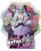 Barbie Extra Doll &amp; Accessories Set with Pet Mix &amp; Match Pieces for 30+ Looks - £45.45 GBP