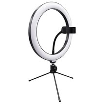 Supersonic SC-1230RGB PRO Live Stream 10-Inch LED Selfie RGB Ring Light with Ta - £51.61 GBP