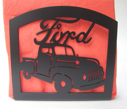 Old Ford Truck Metal Napkin Letter Holder - £27.36 GBP