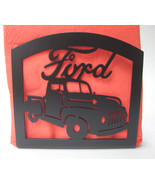 Old Ford Truck Metal Napkin Letter Holder - £27.42 GBP