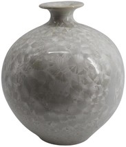 Vase Pomegranate Small Colors May Vary Variable Shell Crystal Handmade - £215.02 GBP
