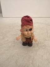 VTG Pirate Figure Doll Made In Hong Kong Pirates Ship  - £23.35 GBP