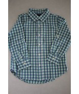 BABY GAP Boys Long Sleeve Button Down Shirt size 4 yrs - £7.78 GBP