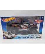 Hot Wheels Fast Racer Pullback Black, Red, Yellow Truck DAWGZILLA 325OGY01 - $11.57