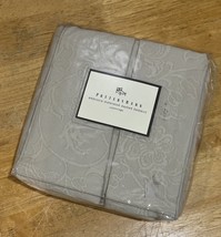 Pottery Barn Ambrosia Matelasse Daybed Bed Skirt Naturals Tan Cotton NEW - $49.49