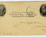 Altamont Kansas School Report Card Postcard 1905 - $24.82