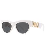 Versace VE4440U 314/87 Sunglasses White Frame Gray Lens 56mm - $152.99