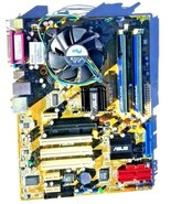 ASUS P5LD2 Motherboard + 3.0GHz INTEL PENTIUM D CPU SL94R + 2GB RAM + H/... - £48.19 GBP