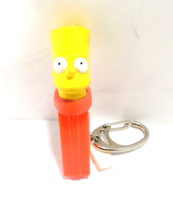 VINTAGE Bart Simpson 1999 PVC Keychain Figure Matt Groening Simpsons RARE - £10.42 GBP