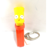 VINTAGE Bart Simpson 1999 PVC Keychain Figure Matt Groening Simpsons RARE - $13.25