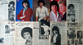 Stoney Jackson ~ 23 Color And B&amp;W Clippings, Articles, PIN-UPS From 1980-1986 - £6.67 GBP