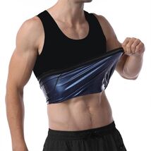 YEESHIN Sauna Sweat Vest for Men Compression Workout Tank Top SM - $311.95 MXN