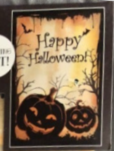 Maker&#39;s Halloween Happy Halloween Jack-o-Lanterns Garden Flag,12&quot; x 18&quot; - $9.75