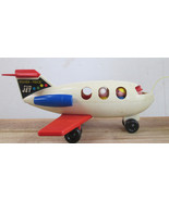 Vintage Fisher Price Little People Fun Jet # 183 Complete Original Piece... - $44.00