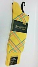 ( 1 PAIR ) Gold Toe Men&#39;s Fashion Mercerized Cotton Dress Socks New With Tag - £7.90 GBP