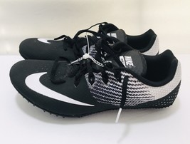 NEW Nike Rival S Racing Sprint Men&#39;s 806554-011 Black/White Shoes Sz 11 ... - $42.72