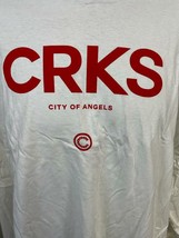 Crooks City Of Angels Men&#39;s Long Sleeve White T-Shirt I1570114 (3XL) - £13.77 GBP
