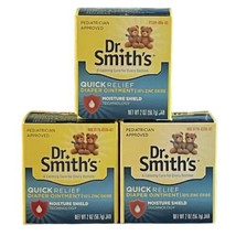 Dr. Smiths Quick Relief Diaper Rash Ointment 2 oz. New Lot Of 3 - $84.10