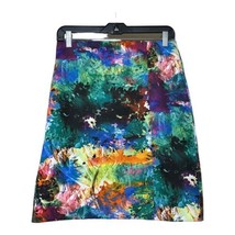 NYCC Womens MultiColor Abstract Colorful Nature Leaf Skirt Size Small - ... - £5.30 GBP