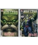 MAESTRO WAR &amp; PAX Issues #1A and #2A, Marvel Comics, ©2021, HIGH GRADE - £12.60 GBP
