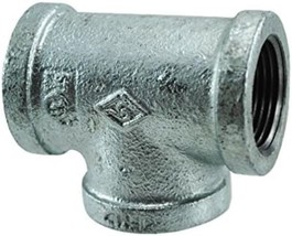 Threaded Pipe Tee 3/4&quot; SCH-40 FIPT 300-PSI Malleable Iron - ProSource 11... - $9.89