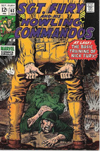Sgt. Fury and His Howling Commandos Comic Book #62, Marvel 1969 VERY FINE - $21.18