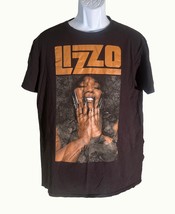 LIZZO Shirt Sleeve Black T-Shirt Cotton Blend Size Large - $147.59 MXN