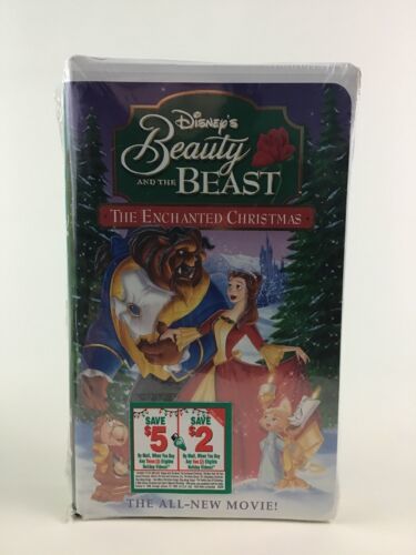 Primary image for Beauty And The Beast The Enchanted Christmas VHS Disney Vintage 1997 Belle 