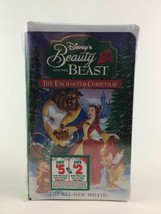 Beauty And The Beast The Enchanted Christmas VHS Disney Vintage 1997 Belle  - £11.57 GBP