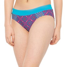 prAna Zuri Printed Bikini Bottoms Size XL NWT Purple Blue Swimsuit - £15.32 GBP