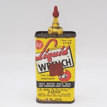 Solder Seal Liquid Wrench Tin Advertising Packaging Design - £11.60 GBP
