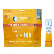 Liquid I.V. Hydration Multiplier Plus Immune Support, Resealable Pouch, 13.55 Oz - £47.84 GBP