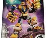 LEGO 76141 Marvel Avengers Thanos Mech 152 Piece Building Toy Set Kit 2020 - £19.61 GBP