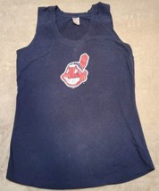 Cleveland Indians Baseball Size L MLB Genuine Merchandise Woman’s~Tank\Shirt - £8.86 GBP