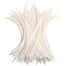 50Pcs Rooster Coque Tail Feathers Bulk Natural 12-14Inch 30-35Cm For Crafting We - £21.10 GBP