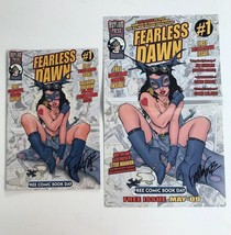 Fearless Dawn 1 FCBD 2010 NM Free Comic Book Day exclusive &amp; Poster Signed - £22.06 GBP